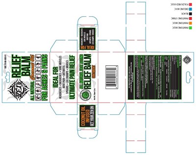 Label (Relief Balm  Label)